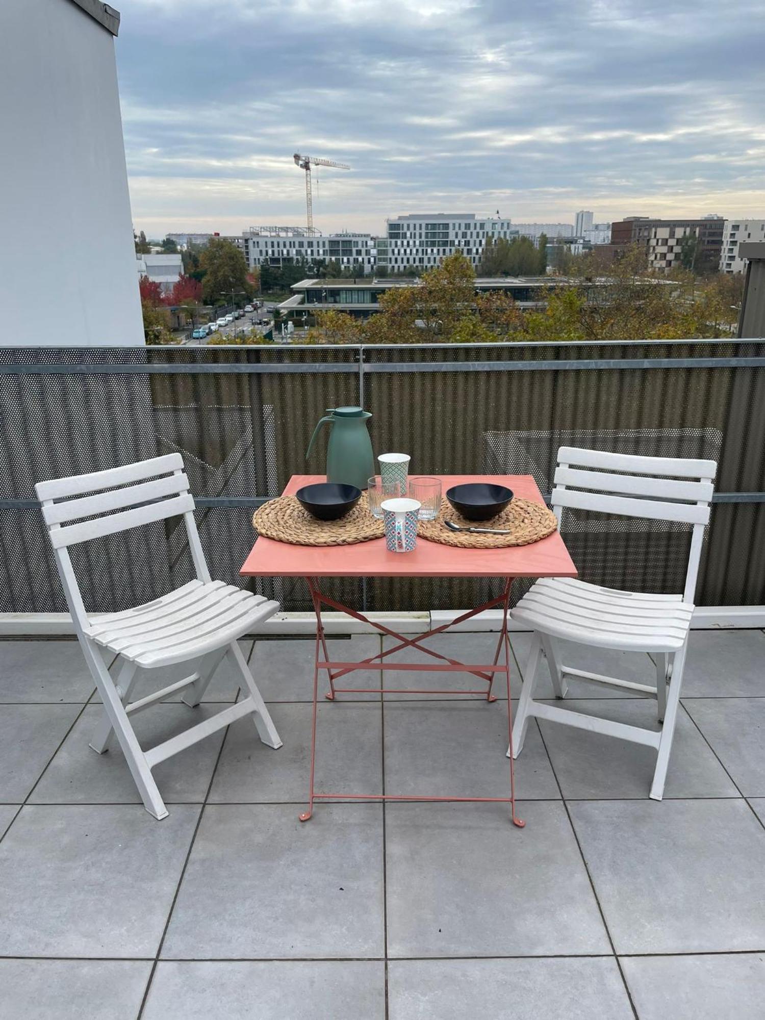 Appartement 3 Chambres, Terrasse, Parking, Clim' Bordeaux Exterior photo