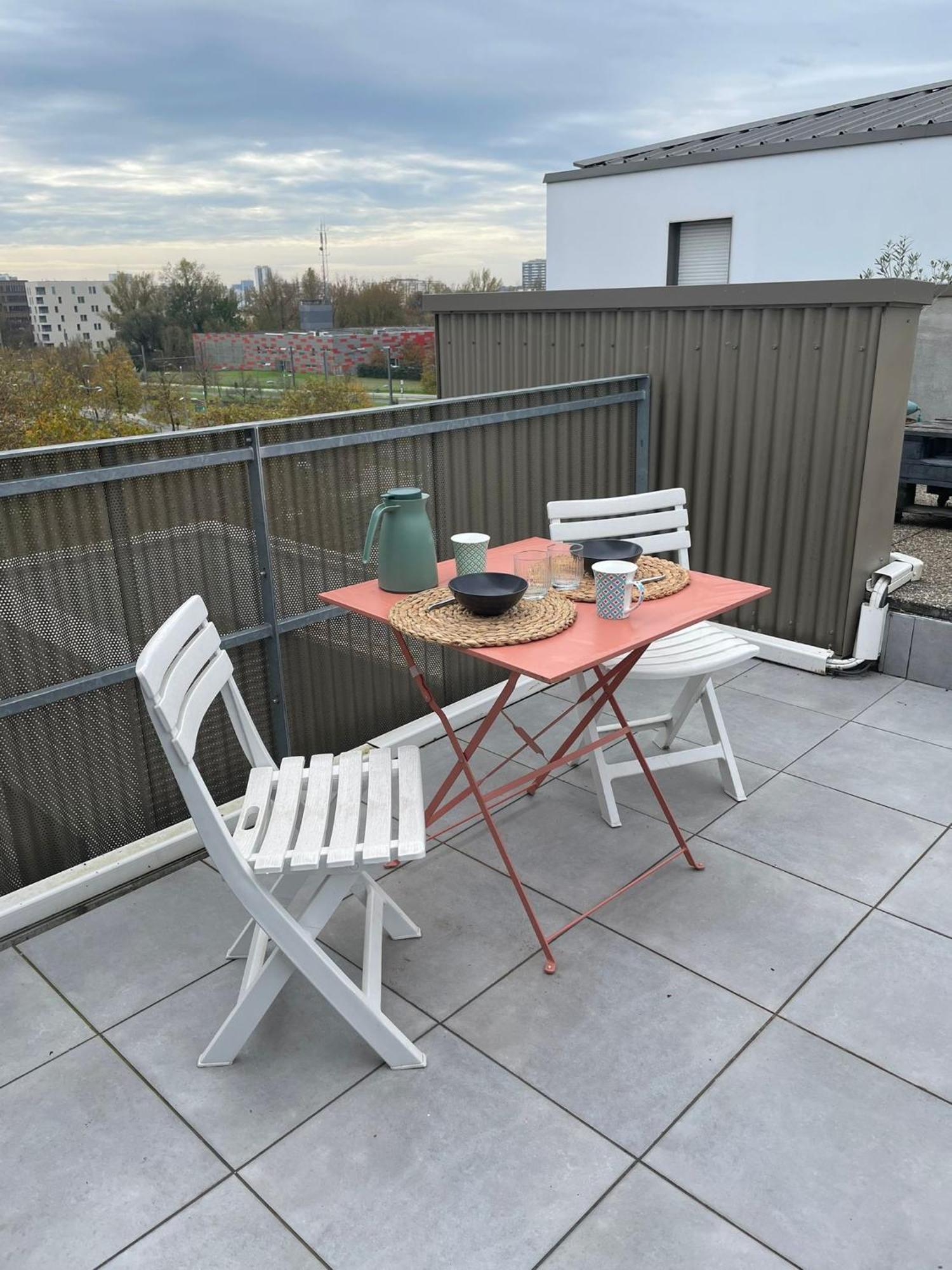 Appartement 3 Chambres, Terrasse, Parking, Clim' Bordeaux Exterior photo